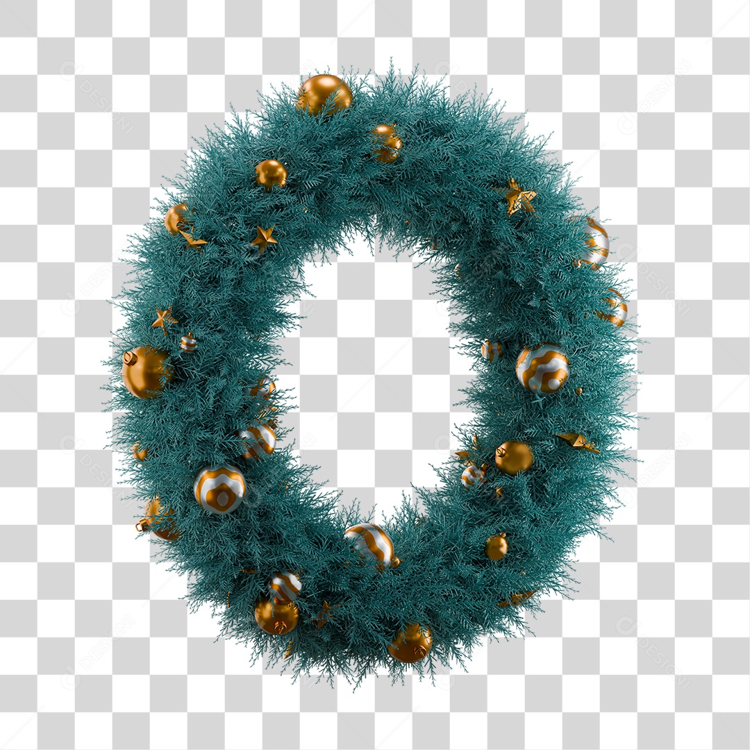 Guirlanda de Natal PNG Transparente