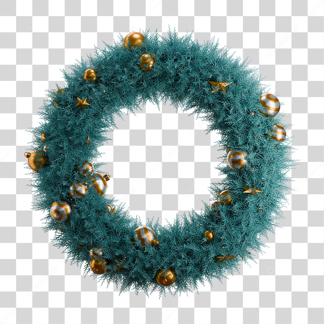 Guirlanda de Natal PNG Transparente