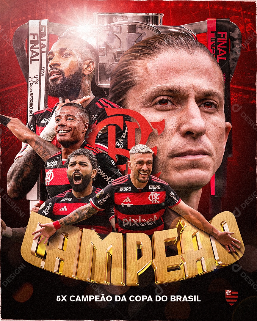 Feed Flyer Jogo De Futebol Social Mídia PSD Editável