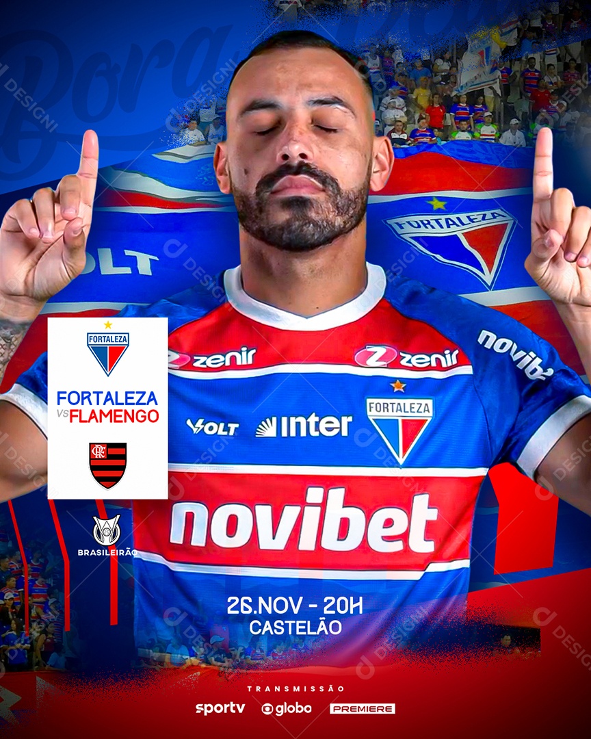 Flyer Futebol Social Media PSD Editável