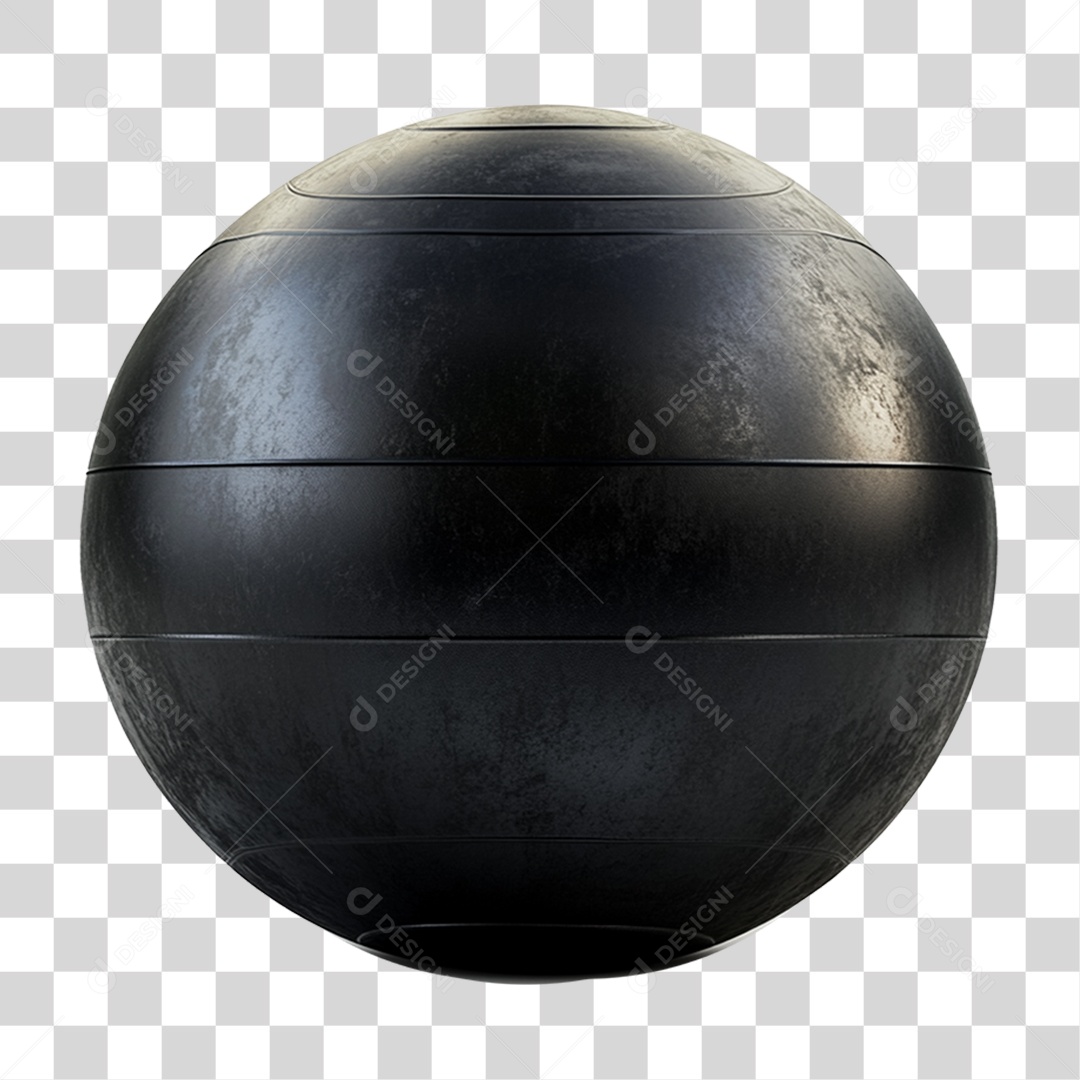 Bola de Treino de Academia PNG Transparente