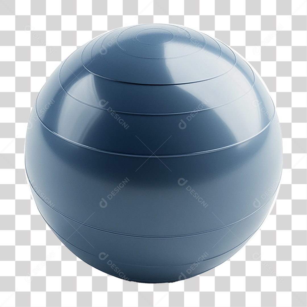 Bola de Treino de Academia PNG Transparente