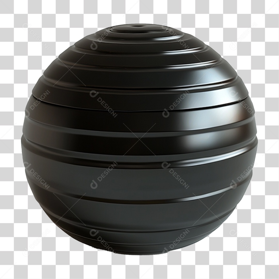 Bola de Treino de Academia PNG Transparente