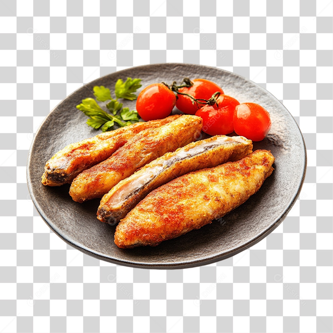 Porção de Salgados PNG Transparente