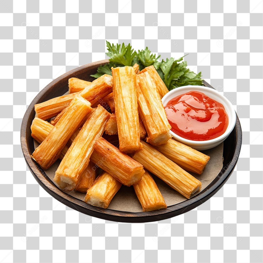 Porção de Salgados PNG Transparente