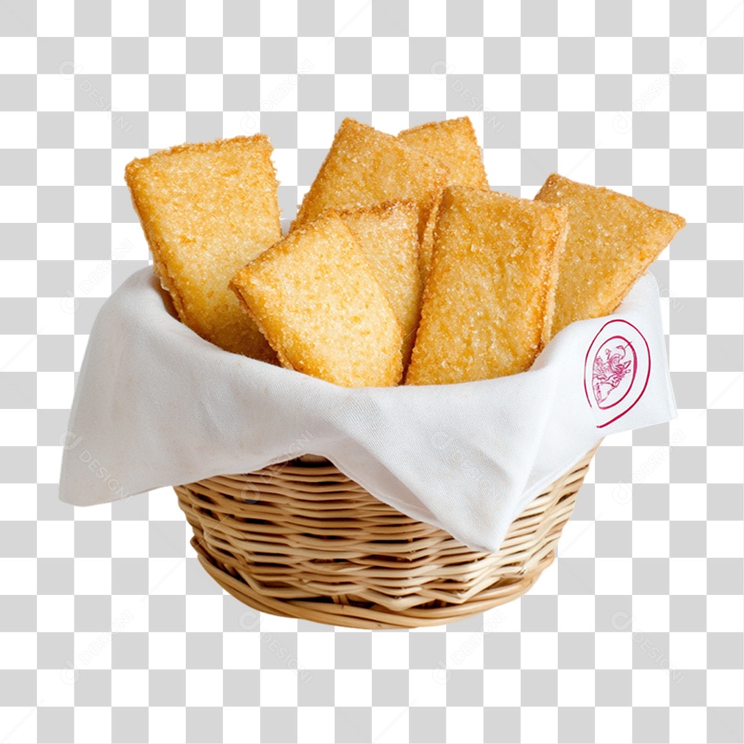 Porção de Salgados Fritos PNG Transparente