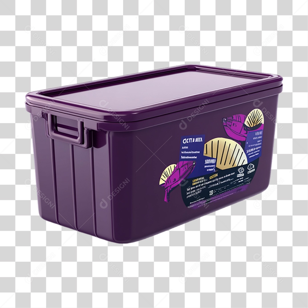 Pote de Açaí PNG Transparente