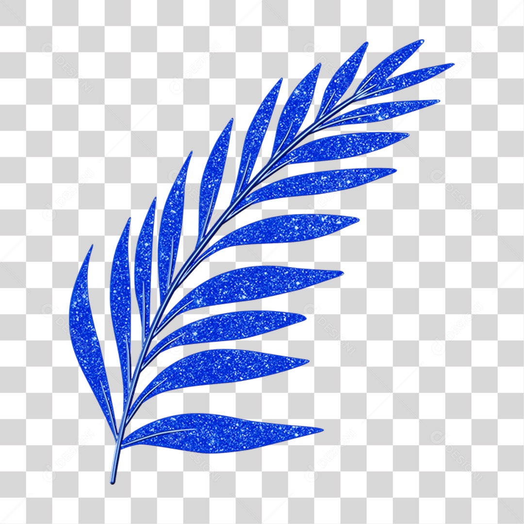 Elemento 3D Folha Decoração Carnaval PNG Transparente