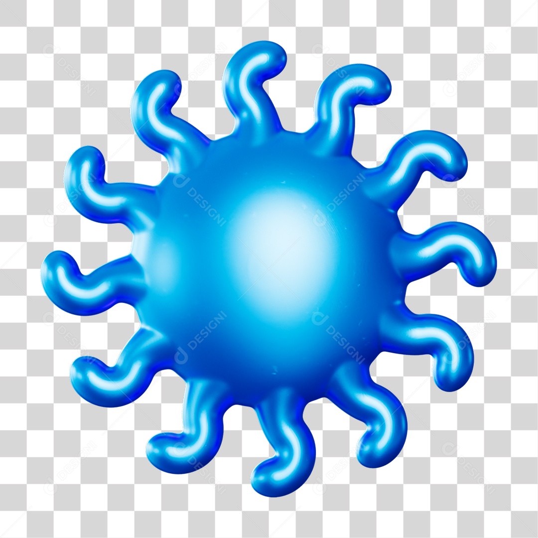 Elemento 3D Sol PNG Transparente