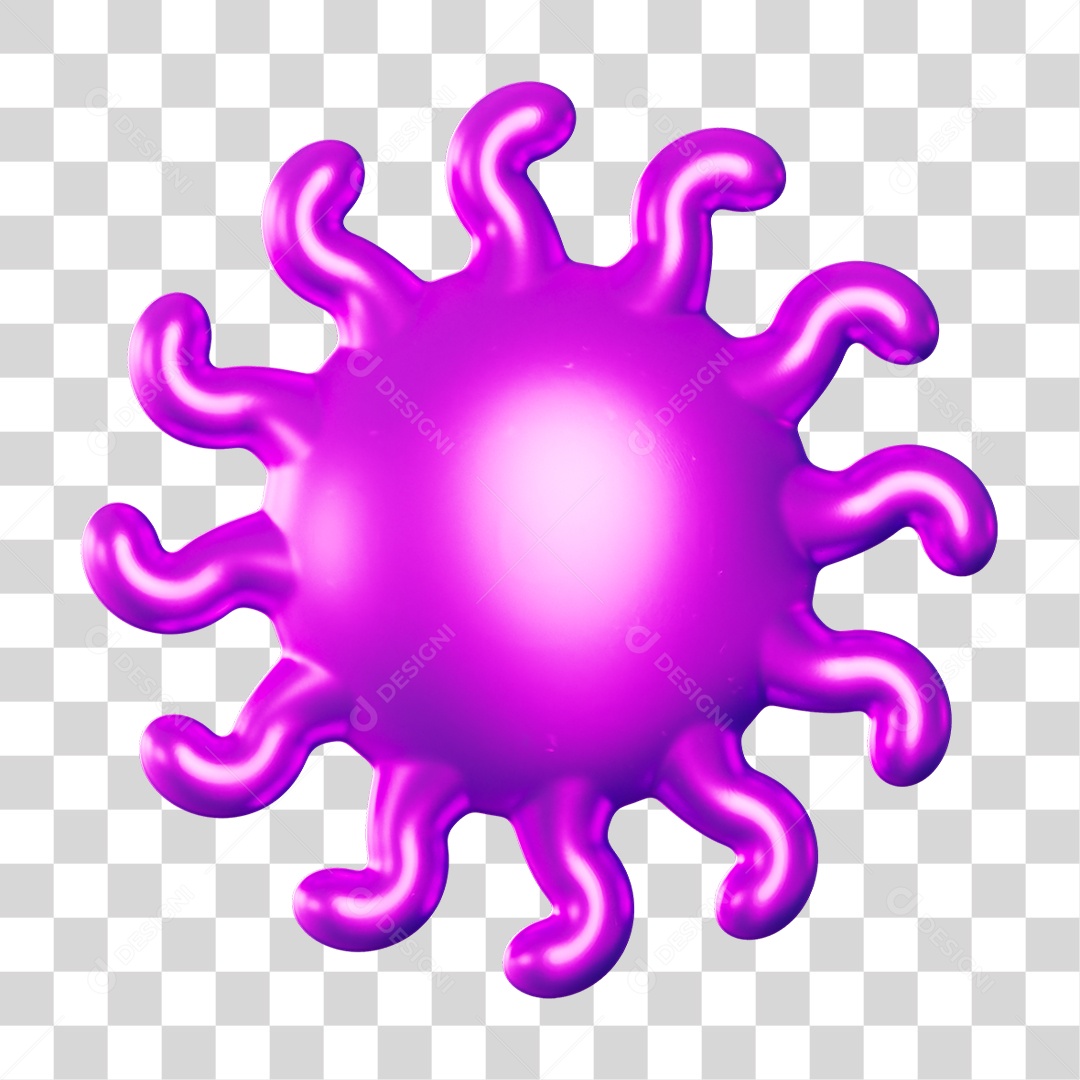 Elemento 3D Sol PNG Transparente