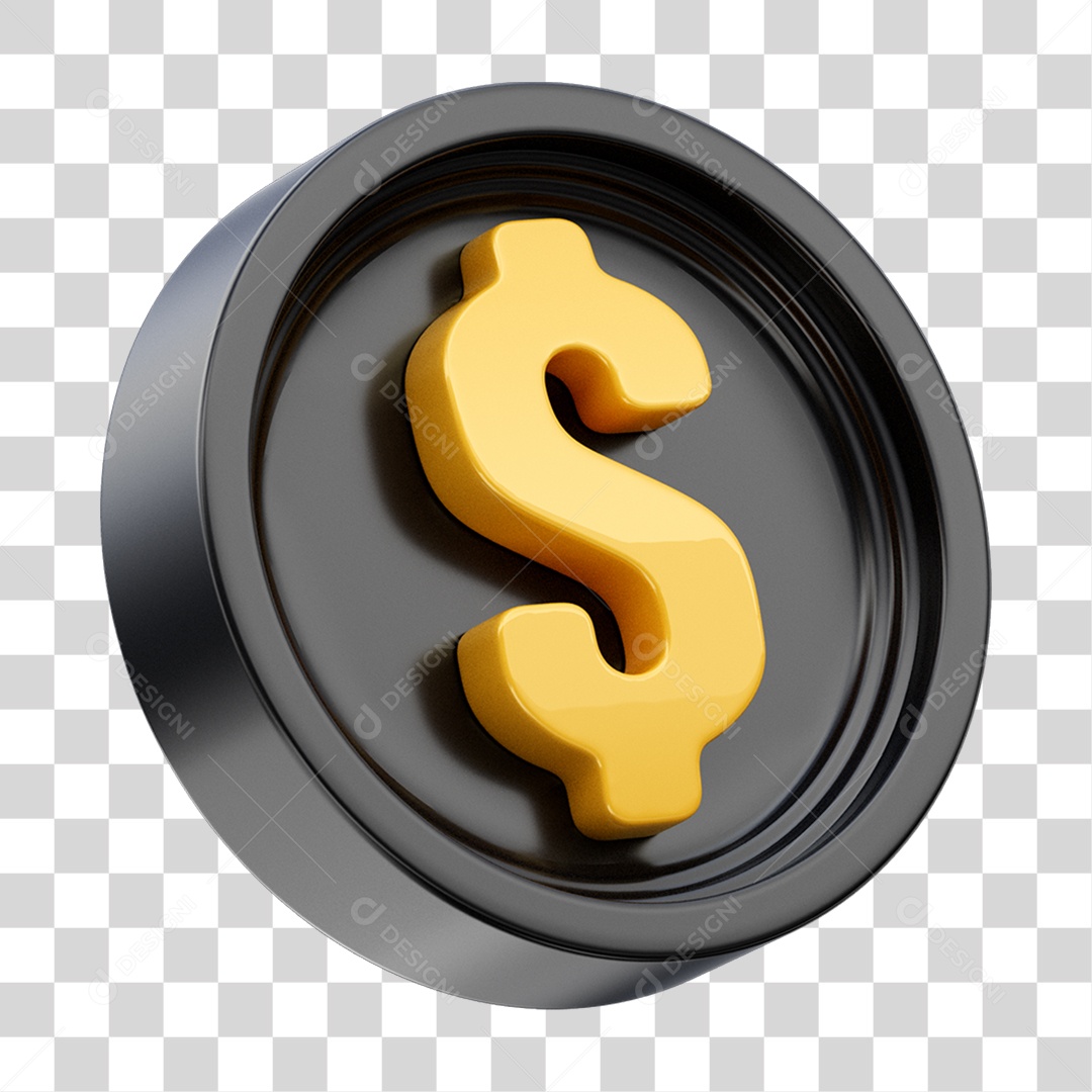 Ícone Cifrão PNG Transparente