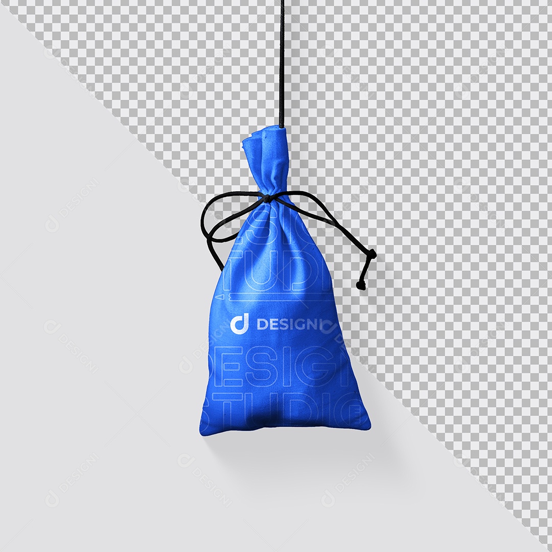 Mockup Saco de Pano PSD Editável