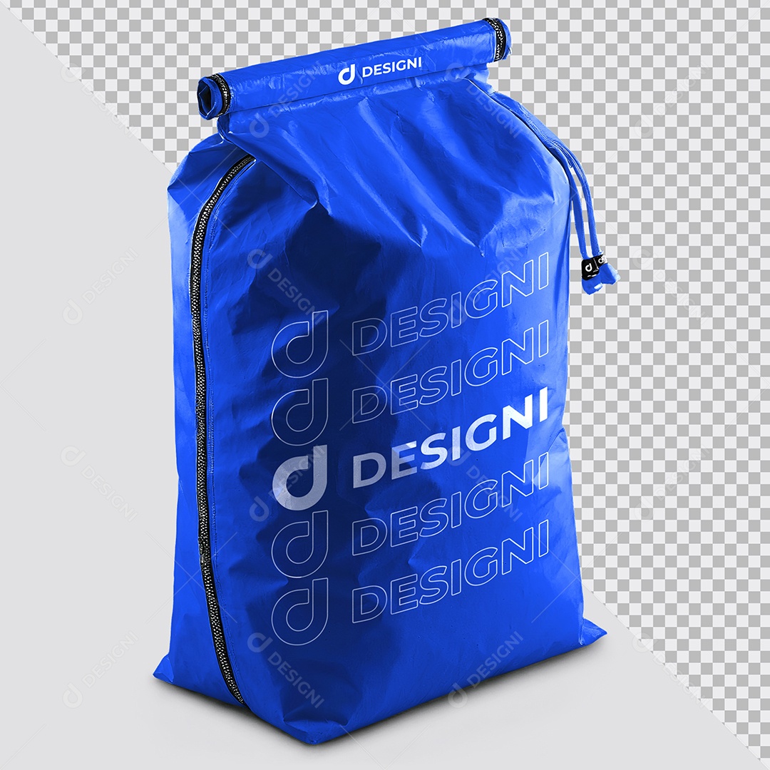 Mockup Saco Esportivo PSD Editável