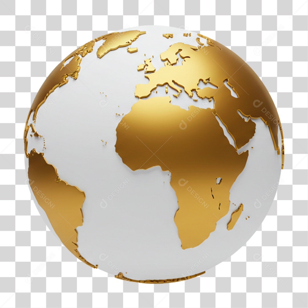 Globo Terrestre PNG Transparente