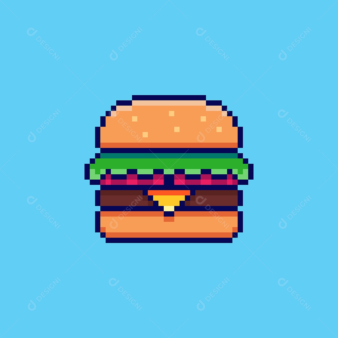Hambúrguer Vetor EPS