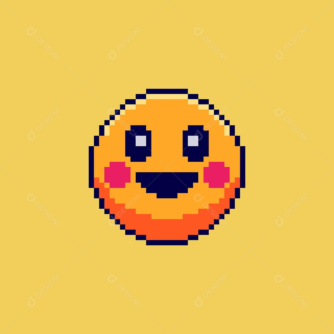 Sorriso Emoji Vetor EPS