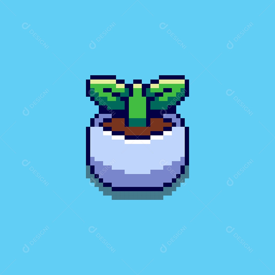 Vaso de Planta Vetor EPS