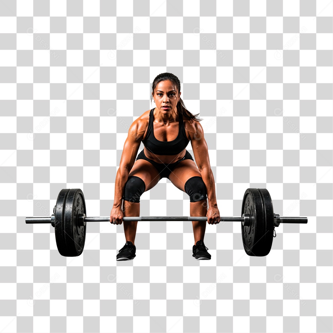 Mulher Malhando PNG Transparente