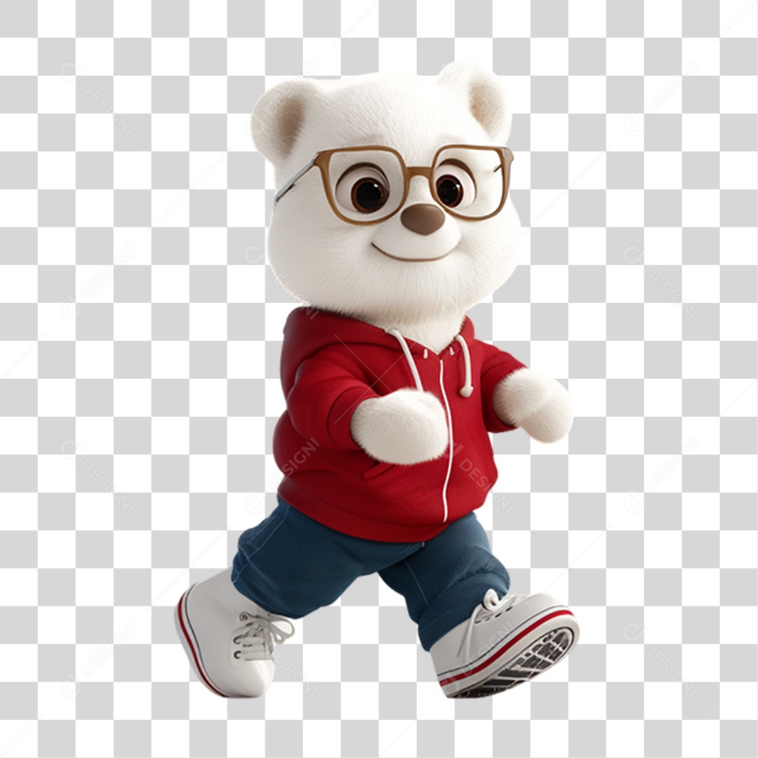 Mascote Pet com Roupa PNG Transparente