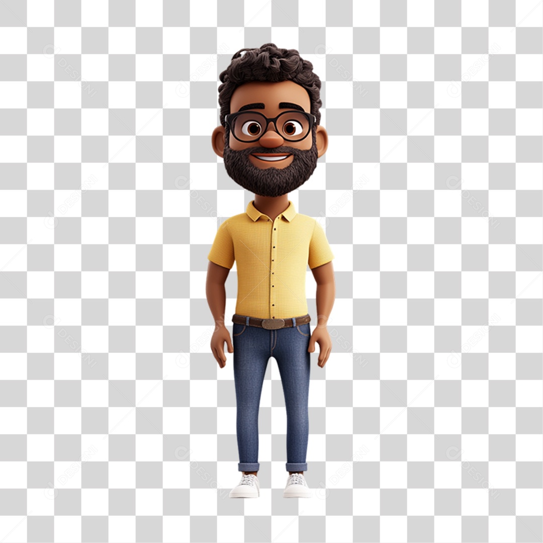 Personagem Homem PNG Transparente