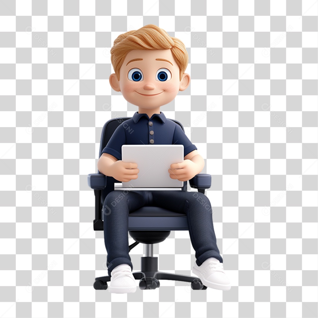 Personagem Garoto PNG Transparente