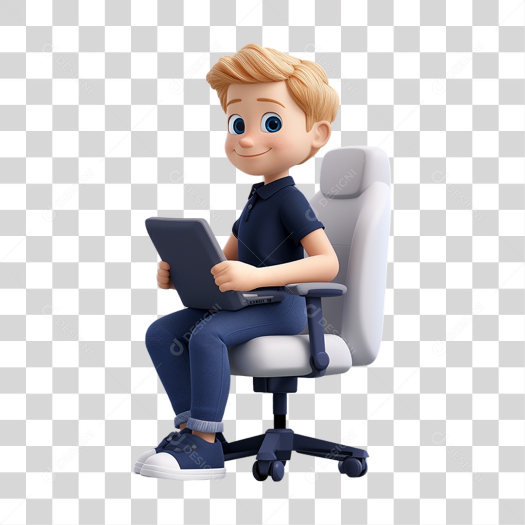 Personagem Garoto PNG Transparente