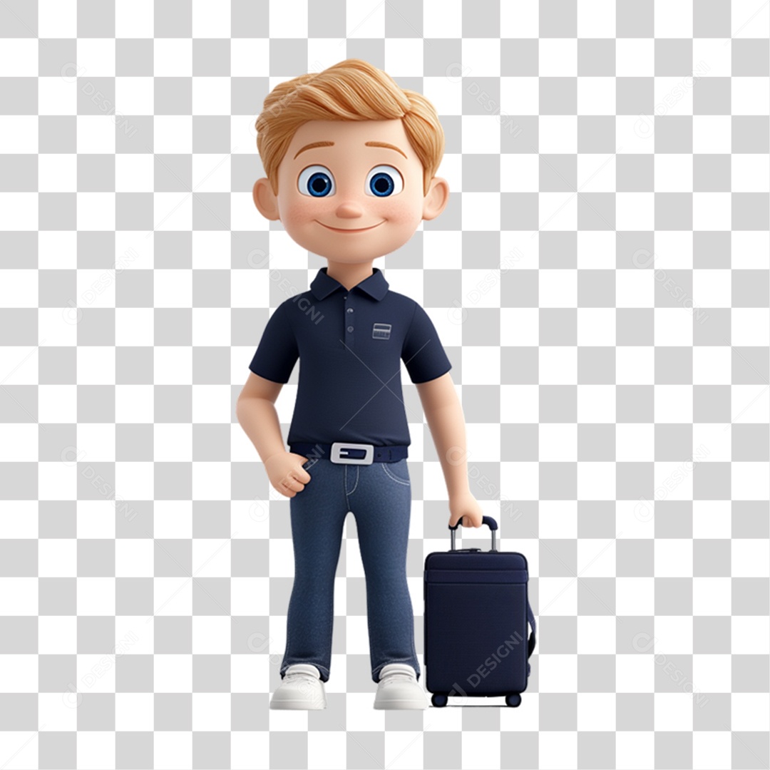 Personagem Garoto PNG Transparente