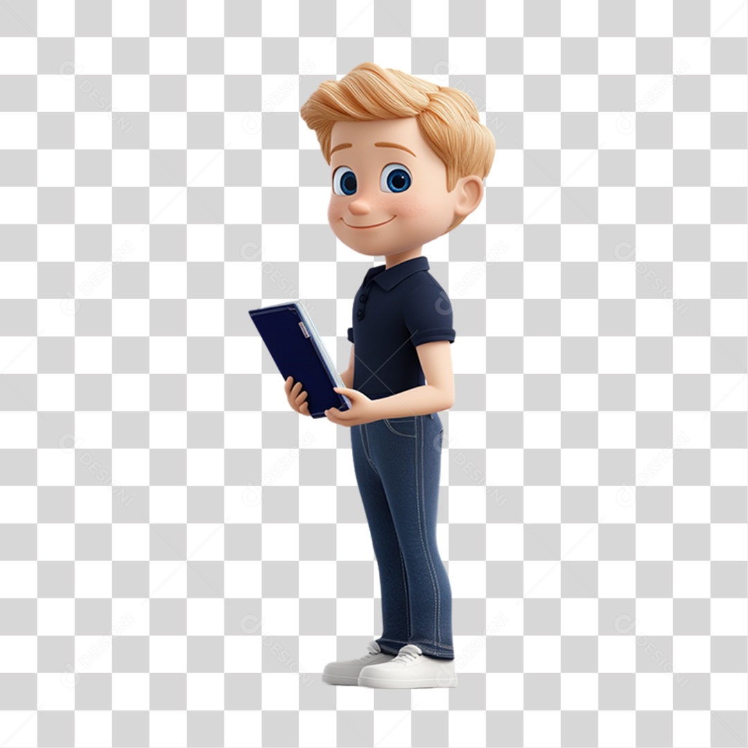 Personagem Garoto PNG Transparente