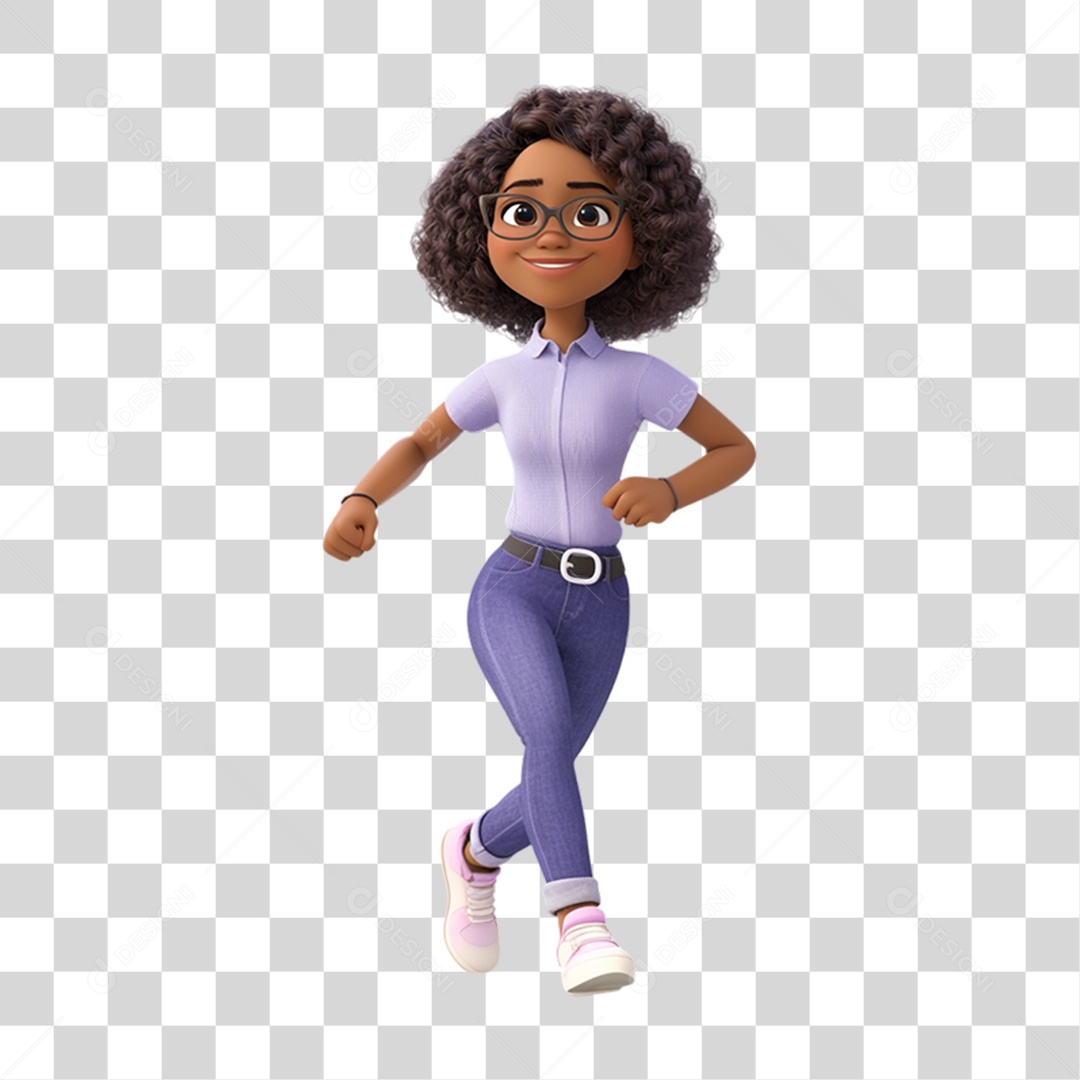 Personagem Mulher PNG Transparente