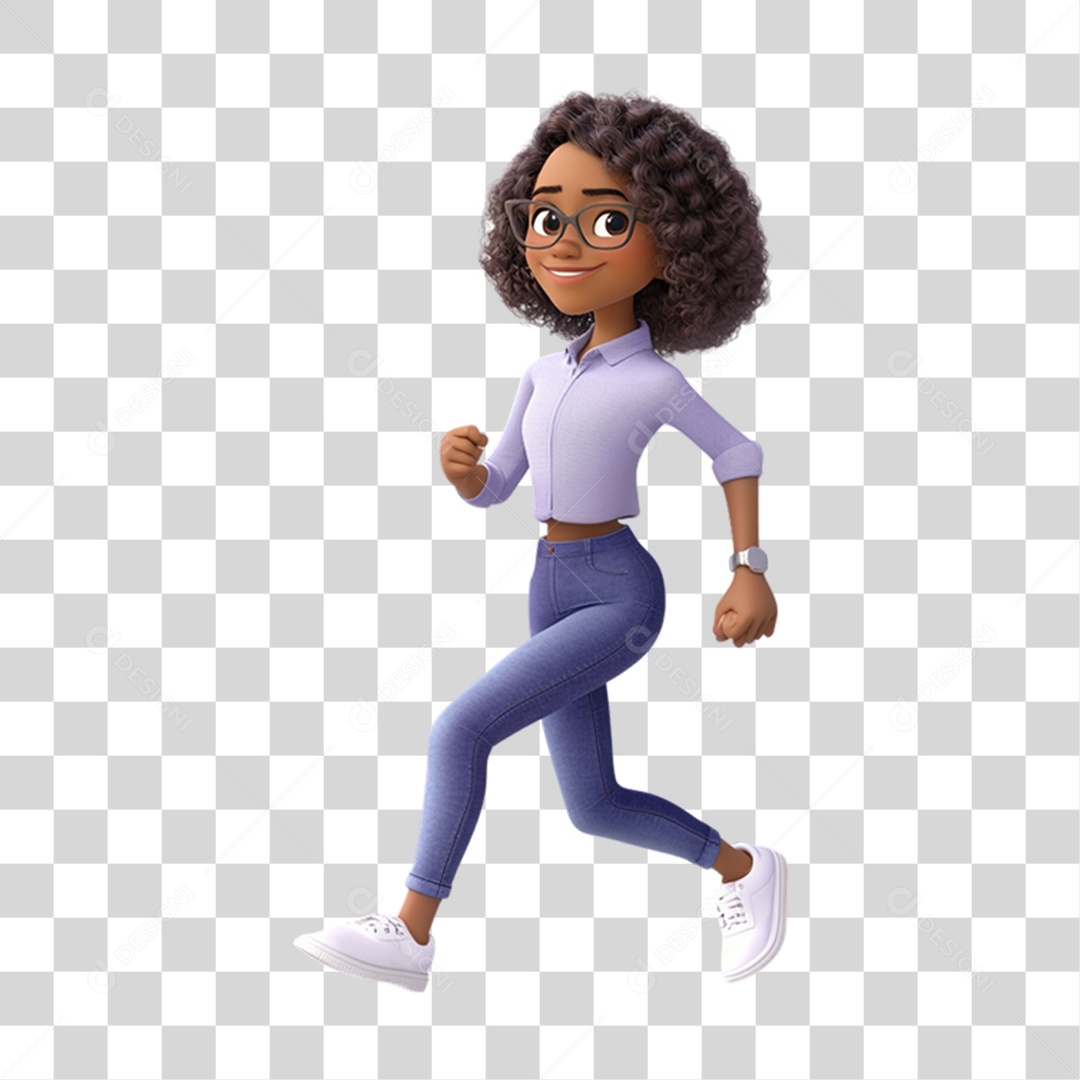 Personagem Mulher PNG Transparente