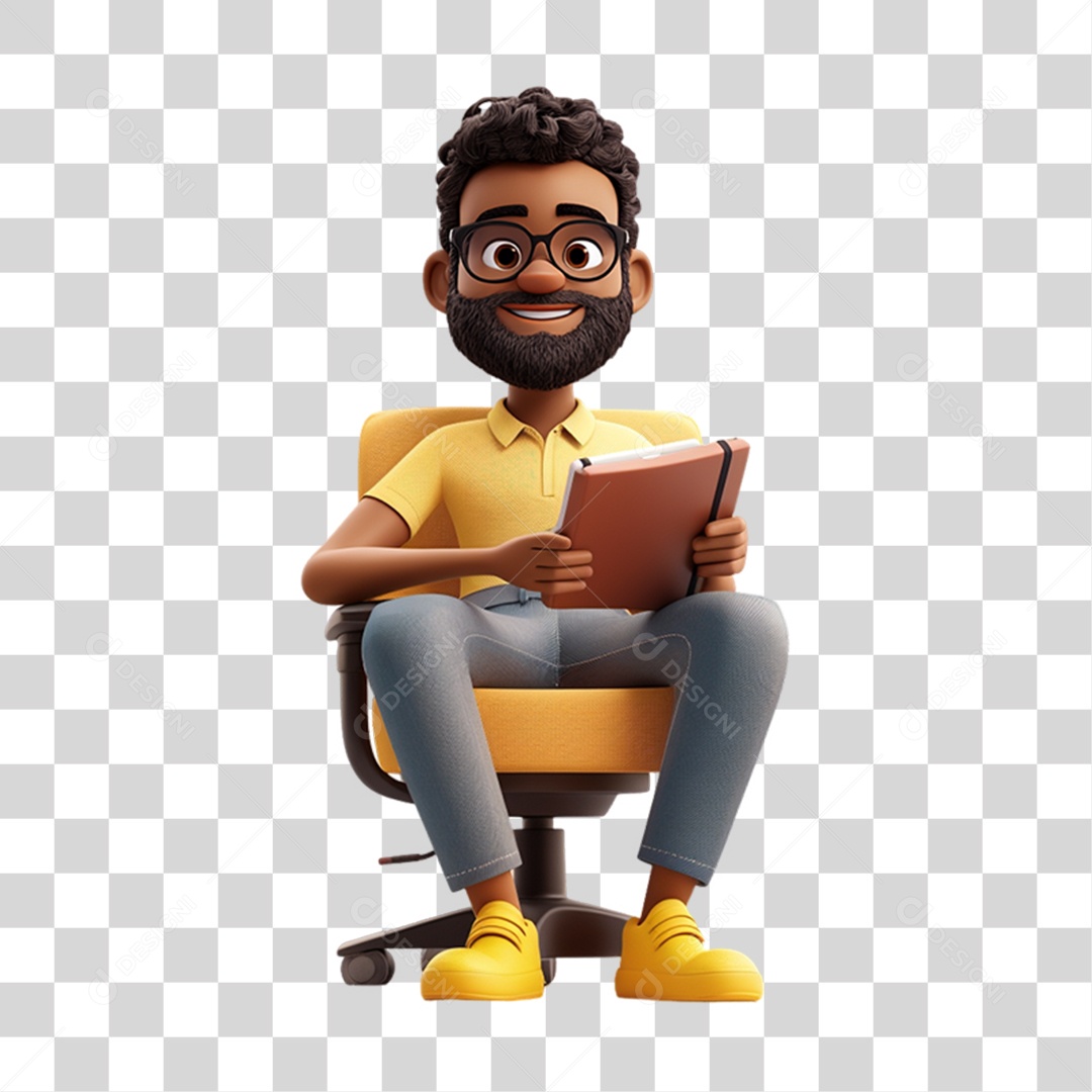 Personagem Homem PNG Transparente