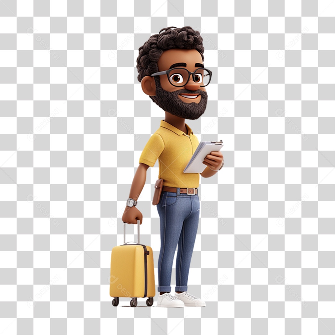 Personagem Homem PNG Transparente