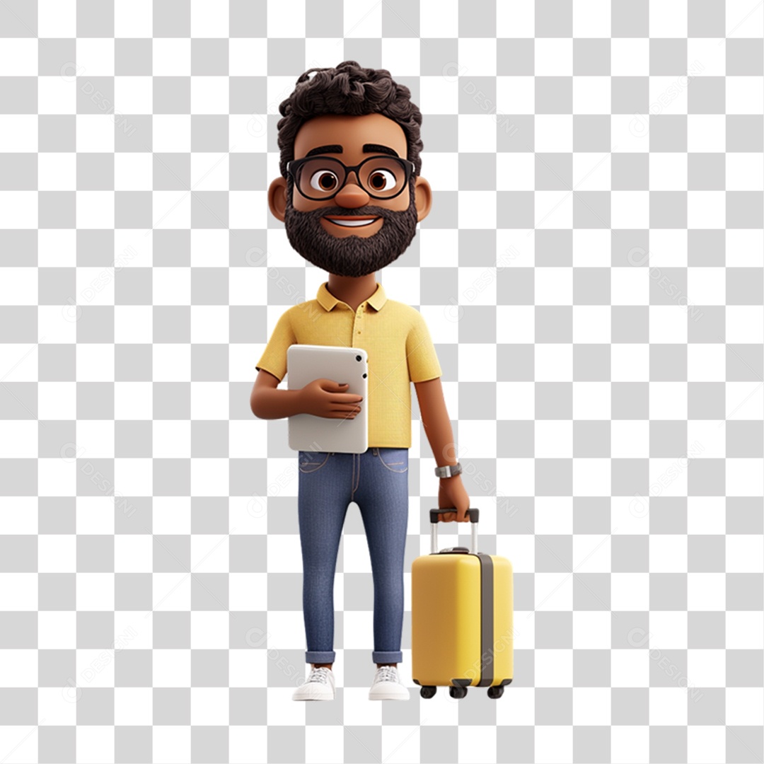 Personagem Homem PNG Transparente