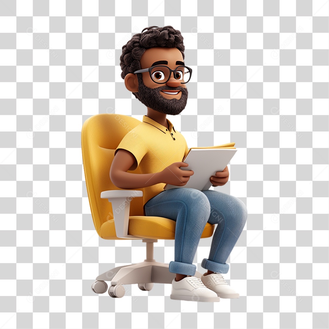 Personagem Homem PNG Transparente