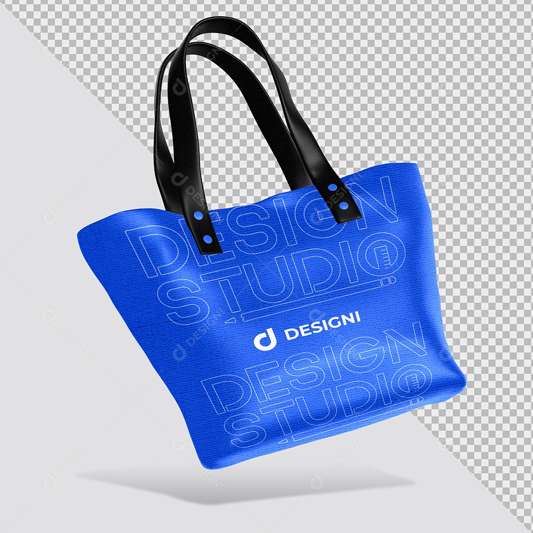 Mockup Bolsa De Pano PSD Editável