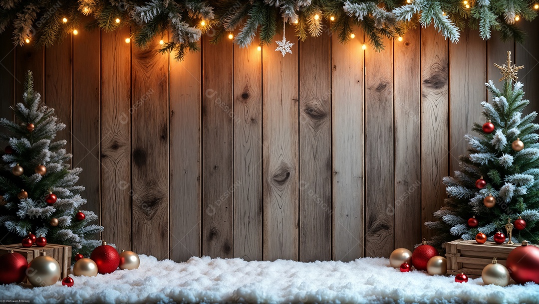 Fundo decoração de natal