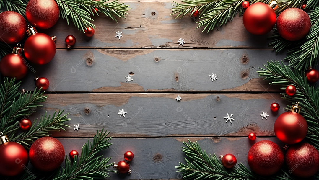 Fundo de decoração de natal