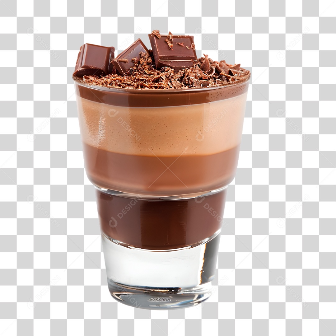 Sobremesa de Chocolate PNG Transparente