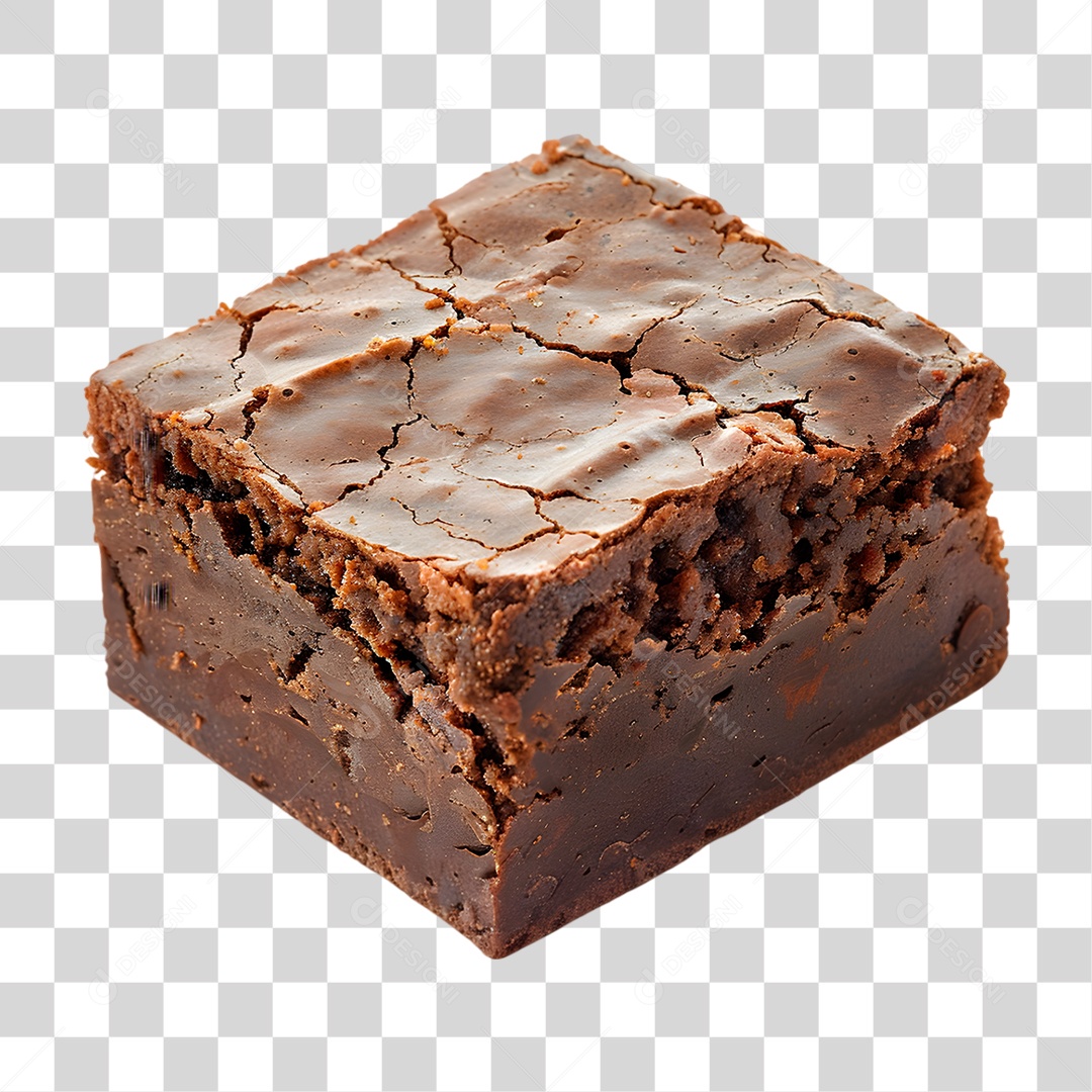 Bolo de Chocolate PNG Transparente