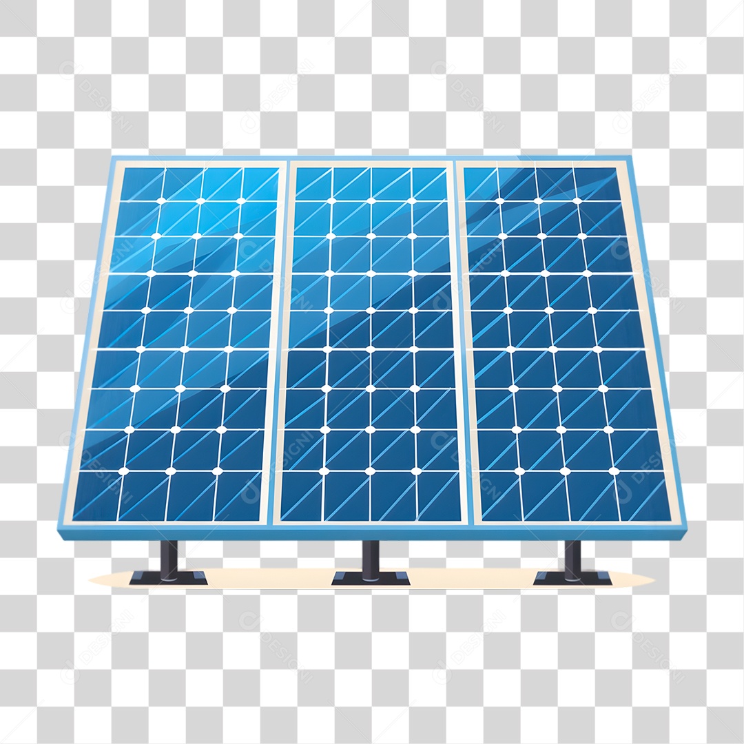 Painel Solar PNG Transparente