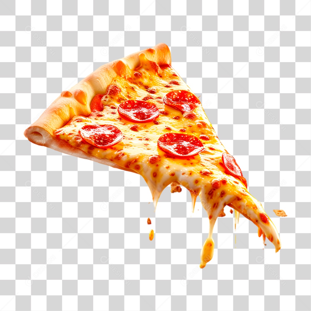 Fatia de Pizza PNG Transparente