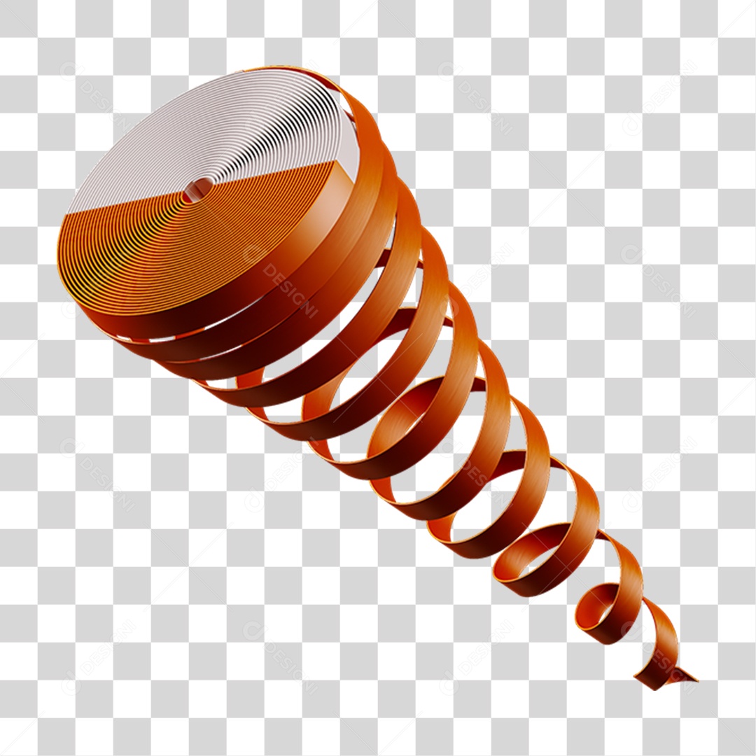 Rolo de Fita Decoração PNG Transparente