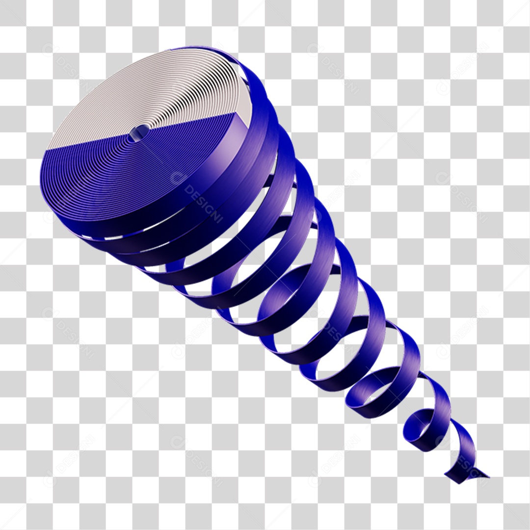 Rolo de Fita Decoração PNG Transparente