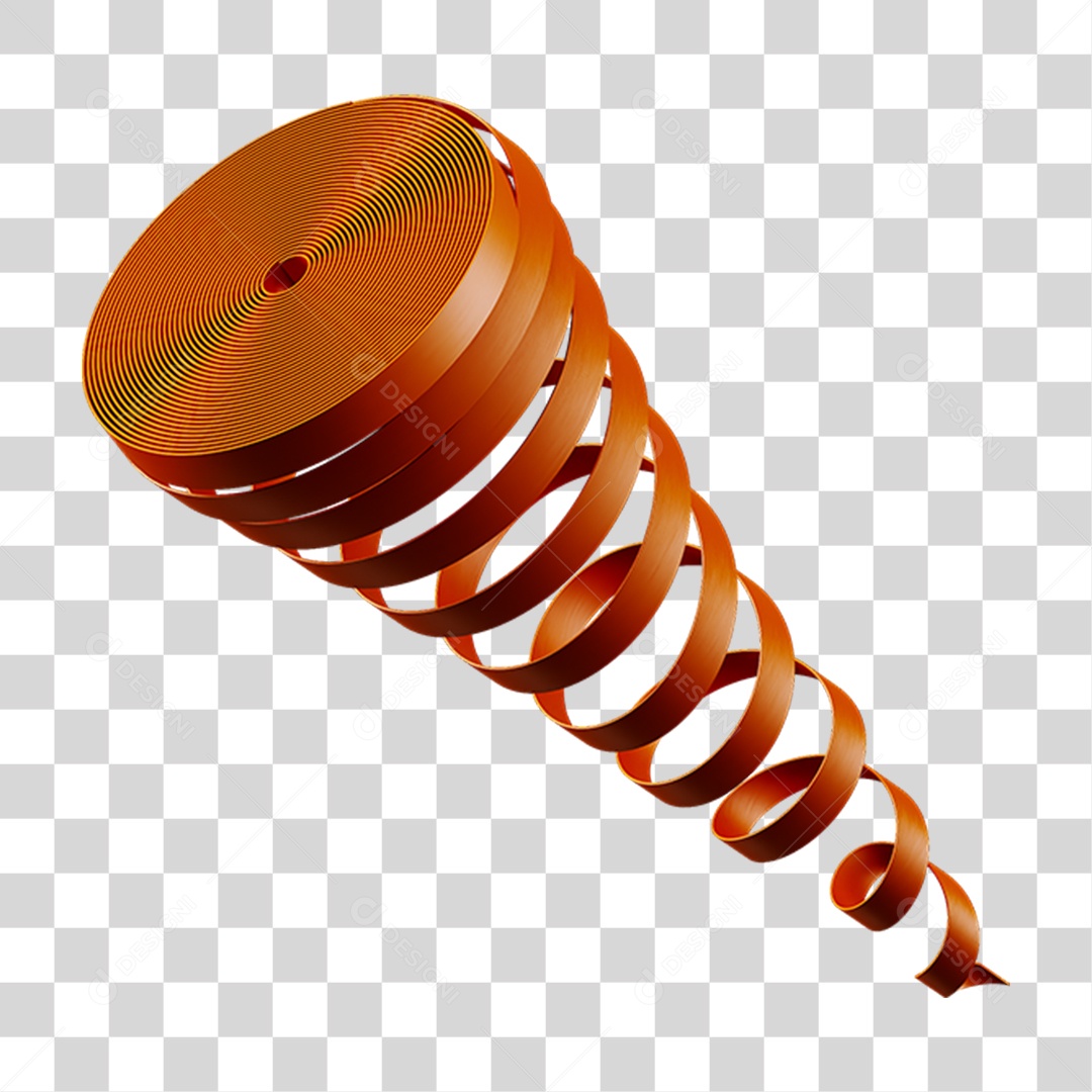 Rolo de Fita Decoração PNG Transparente