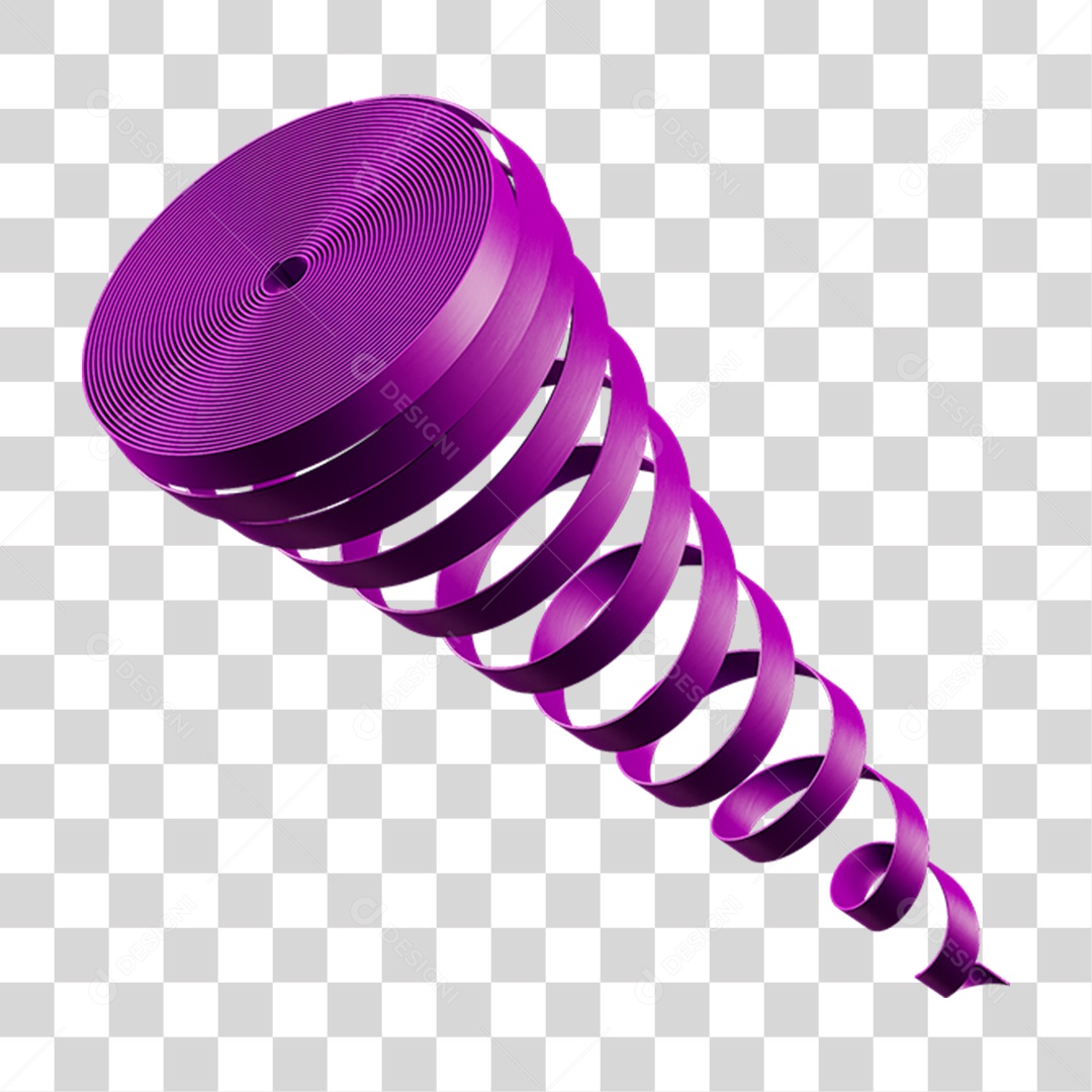 Rolo de Fita Decoração PNG Transparente