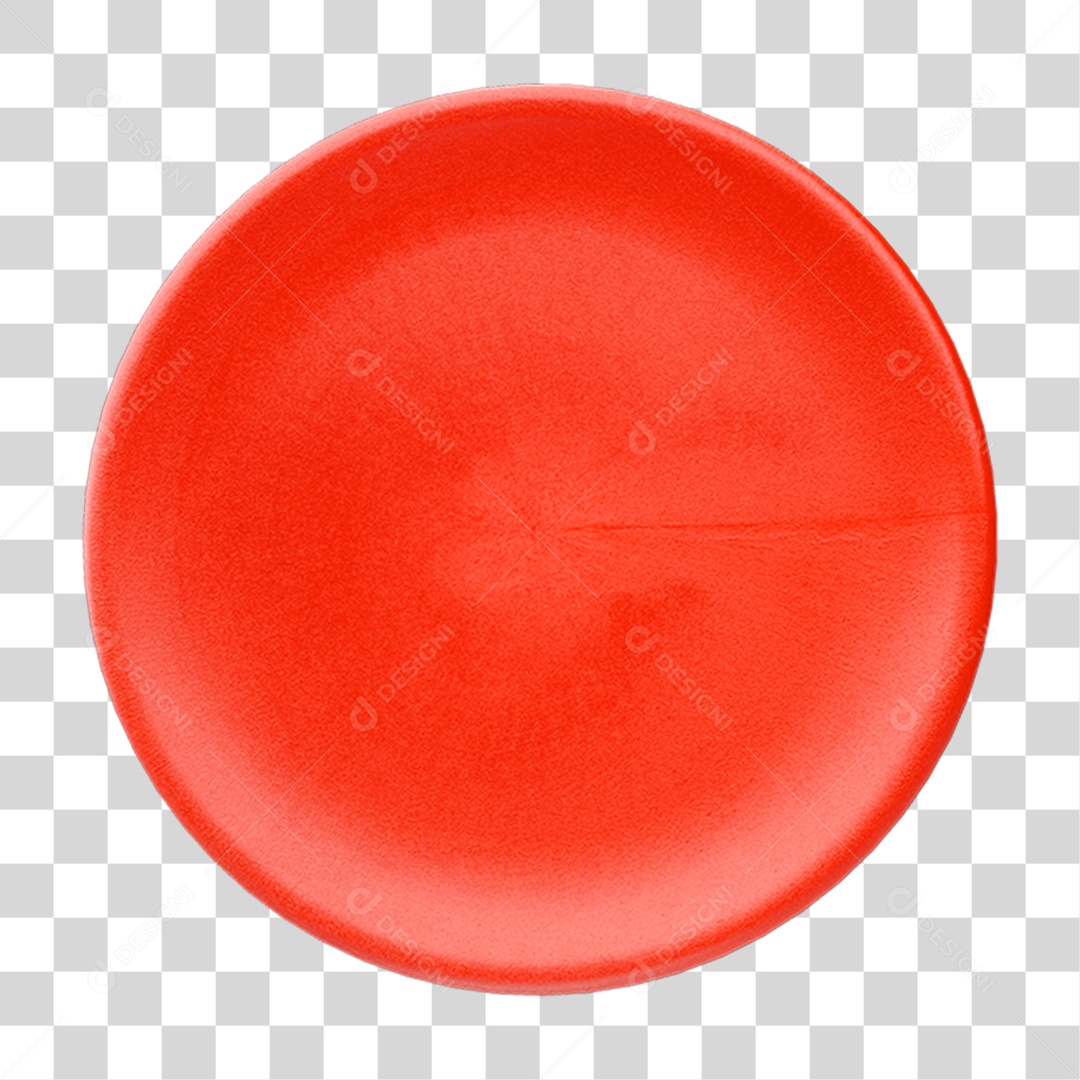 Placa de Metal Redonda PNG Transparente