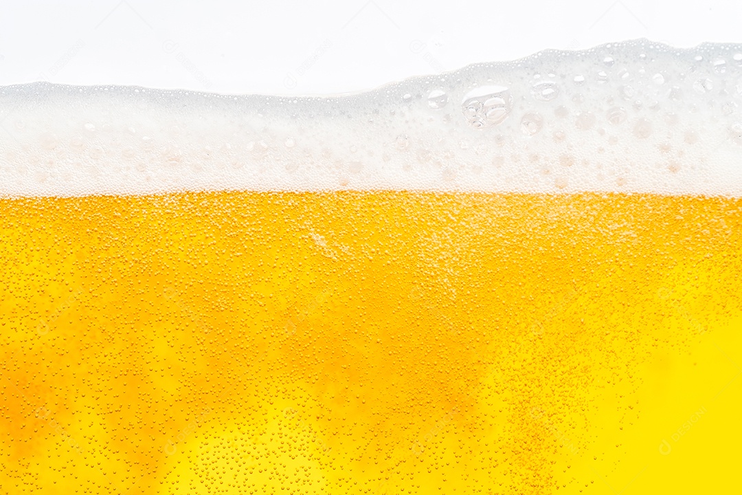Close up brilhante laranja óleo ou textura de respingos de cerveja e ondas da natureza belas ondas curvas e pequenas bolhas suaves para design gráfico e fundo