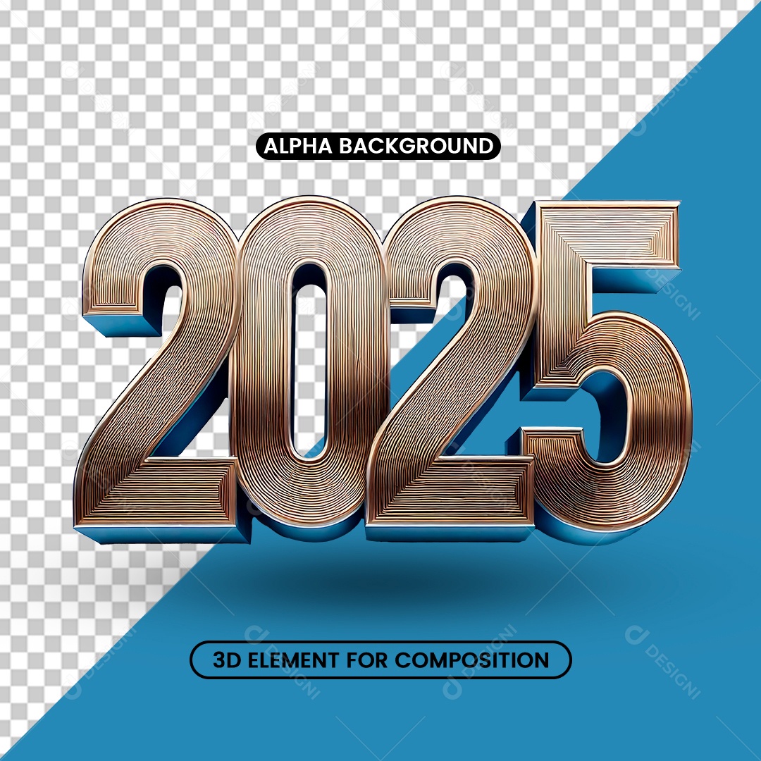 Feliz Ano Novo 2025 Réveillon Social Media PSD Editável