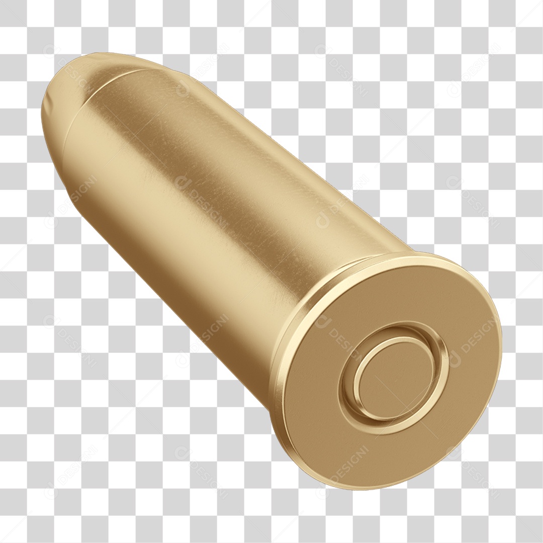 Elemento 3D Munição Armamento PNG Transparente