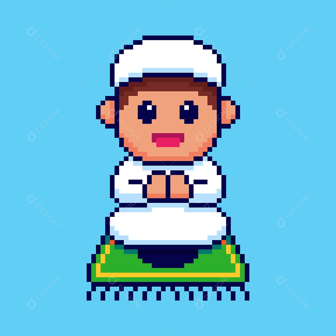 Homem Ramadan Vetor EPS